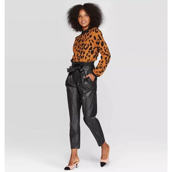 Who What Wear Leopard print Crew neck sweater XXL - Picture 7 of 7